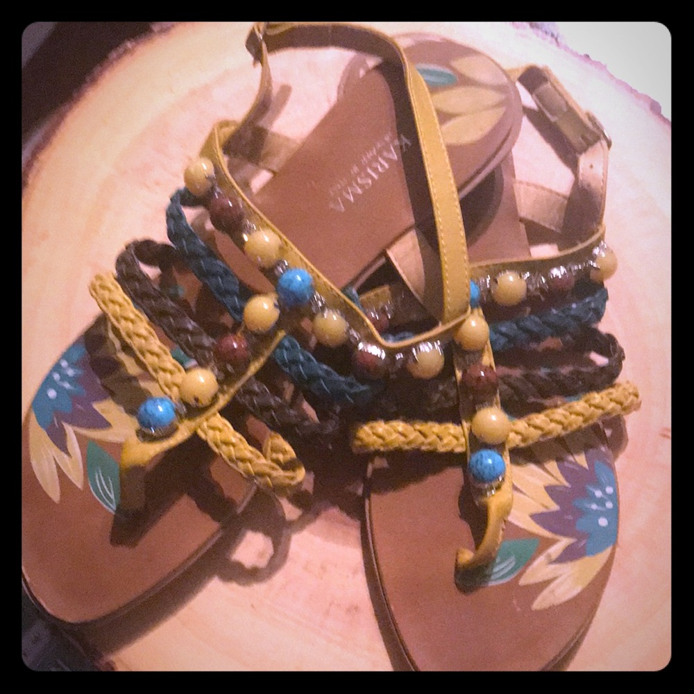 Colorful sandals - designed in Italy